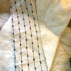 Pillow Cover Only Black and Cream